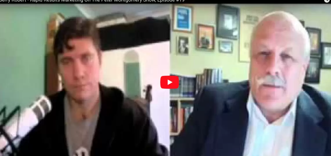 Gerry Robert Interview - Rapid Results Marketing, Episode #19 On The Peter Montgomery Show