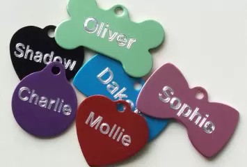 Pet Tags, Pet ID Tags with Free Engraving